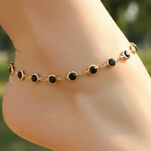 "Elegant Handmade Anklet – Delicate Jewelry for Women, MAR091706